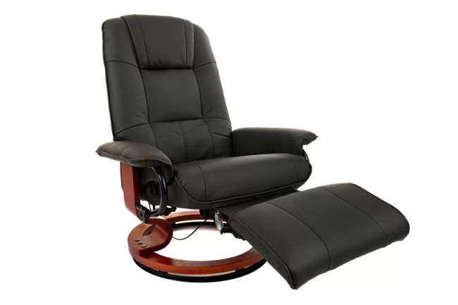 Кресло вибромассажное Calviano с подъемным пуфом 2161